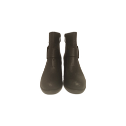 نیم بوت زنانه مدل سگکدار کد 11 رنگ مشکی