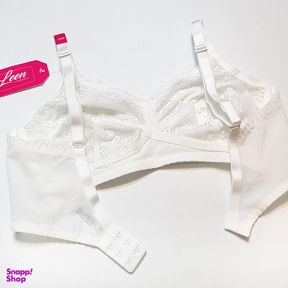 سوتین زنانه لین مدل بدون فنر کد 4680-406 رنگ سفید