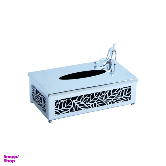 سطل و جا دستمال مدل برگ ادمک کد SS-8003380035