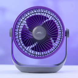 پنکه رومیزی شارژی گردشی ریمکس کد F27