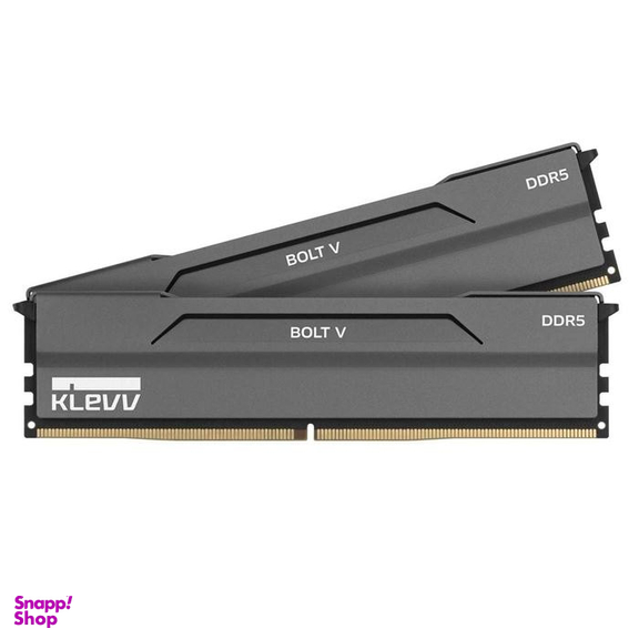 رم کامپیوتر کلو مدل Bolt V DDR5 دو کاناله 6800 مگاهرتز CL34 ظرفیت 16 گیگابایت بسته 2 عددی