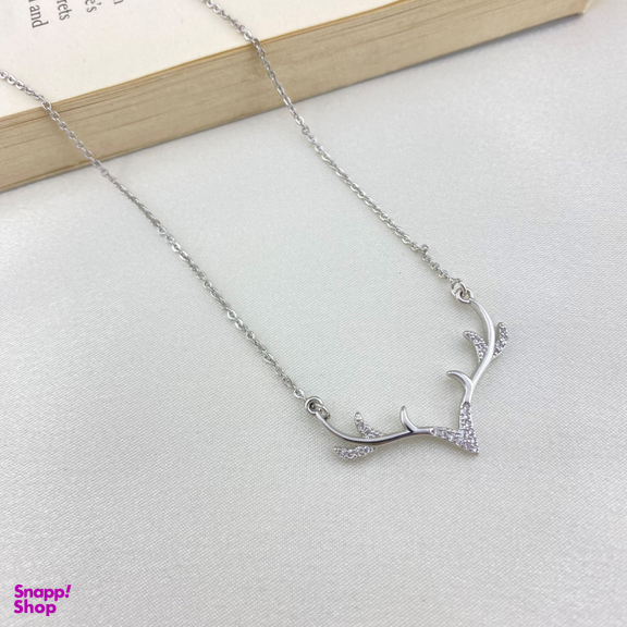 گردنبند زنانه وای اس ایکس مدل شاخ گوزن کد N4439