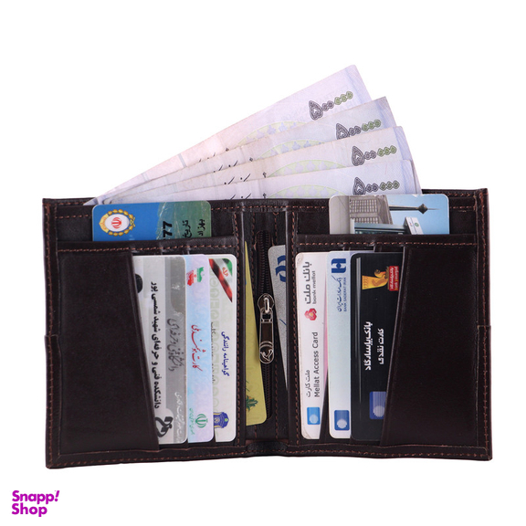 کیف پول چرم بارز مدل DM90