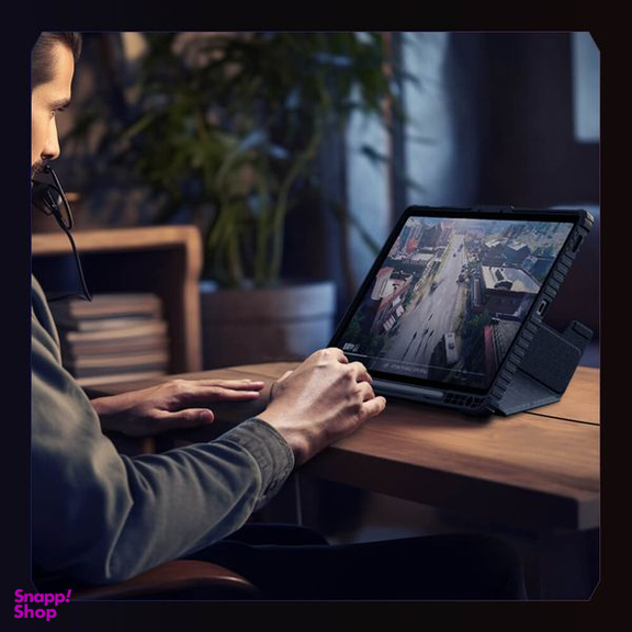 کیف کلاسوری نیلکین مدل Camshield Bumper Flip Folding مناسب تبلت سامسونگ Galaxy Tab S9 Fe Plus