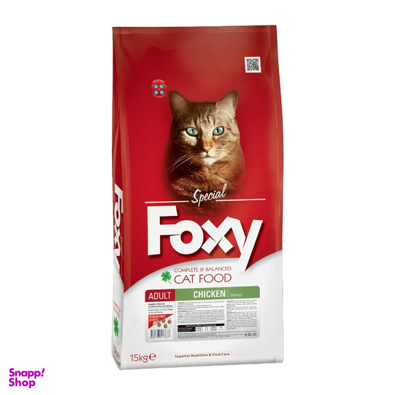 غذای خشک گربه فوکس مدل کیتن وزن 15 کیلوگرم