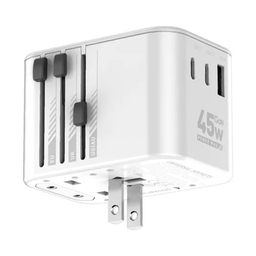 شارژ دیواری 45 وات الدینیو مدل Ldnio Travel Converter Adapter Z8