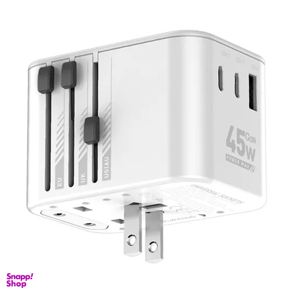 شارژ دیواری 45 وات الدینیو مدل Ldnio Travel Converter Adapter Z8