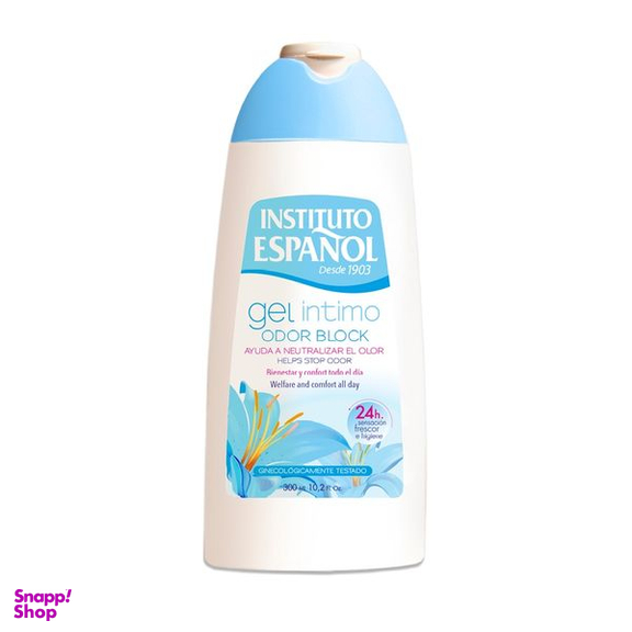 ژل بهداشتی بانوان اسپانول مدل Odor Block حجم 300 میلی لیتر