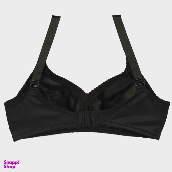 سوتین زنانه بارون مدل بدون فنر پرسی کد 503 رنگ مشکی