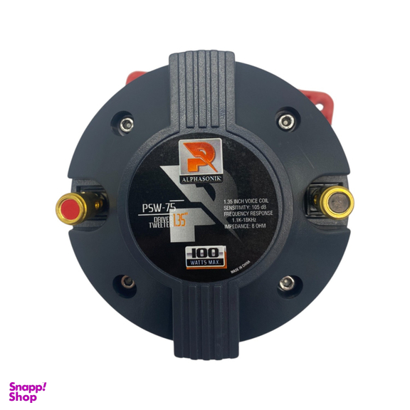 هورن خودرو آلفاسونیک مدل PSW-75 رنگ قرمز