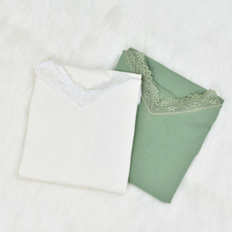 تاپ زنانه دل آویز مدل H302 مجموعه دوعددی