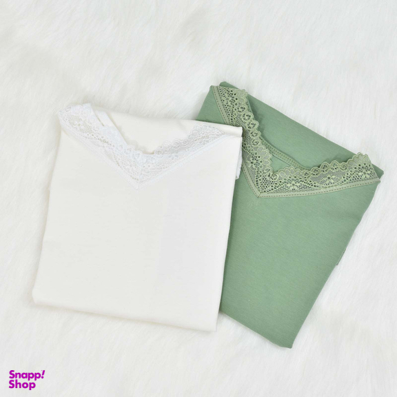 تاپ زنانه دل آویز مدل H302 مجموعه دوعددی