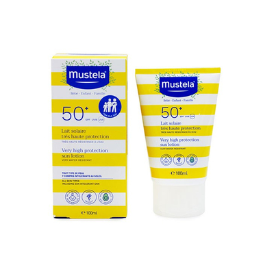 کرم ضد آفتاب موستلا مدل +SPF50 حجم 100 میلی لیتر