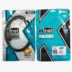 کابل پرینتر Type-C کی نت مدل K-C80 طول 1.2 متر