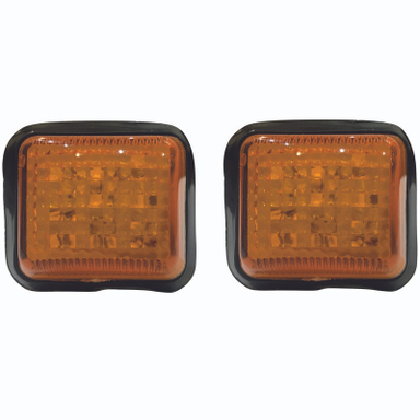 چراغ راهنما گلگیر خودرو وارون مدل P-646-ORG-SMD مناسب برای پژو پارس بسته 2 عددی