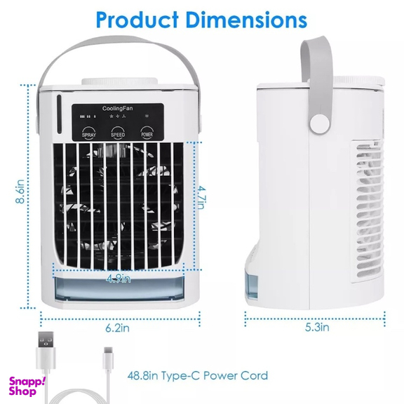 پنکه مه پاش مخزن دار مدل Cooling Fan CF008