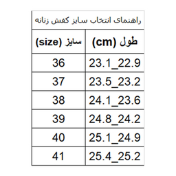 کفش روزمره زنانه کروماکی مدل تنفسی kmfw17
