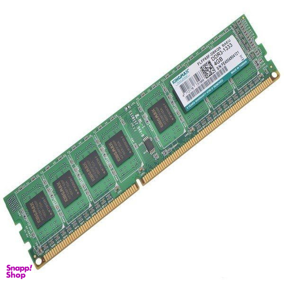 رم دسکتاپ DDR3 تک کاناله 1333 مگاهرتز CL9 کینگ مکس مدل PC3-10600 ظرفیت 4 گیگابایت