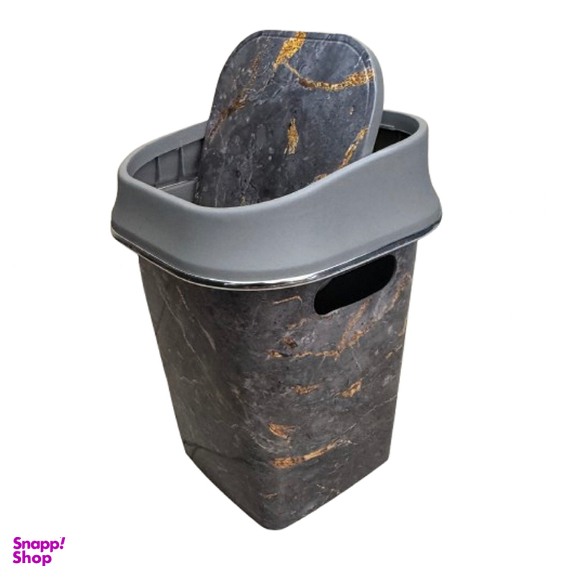 سطل زباله باد بزنی ونوس پلاستیک کد A108
