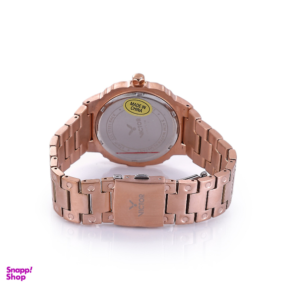 ساعت مچی عقربه ای مردانه ویکتور کد Vi010