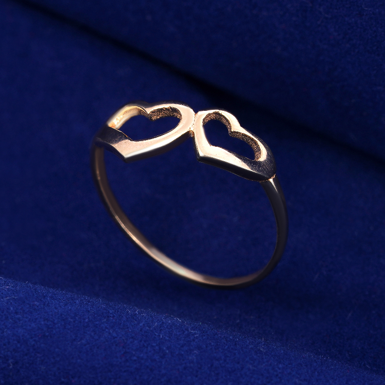 انگشتر طلا 18 عیار زنانه جواهری سون کد 4280