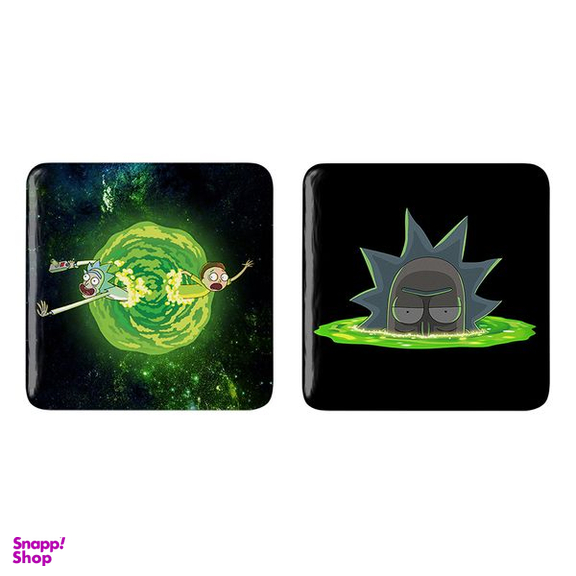 مگنت خندالو مدل ریک و مورتی کد 32163215 مجموعه 2 عددی