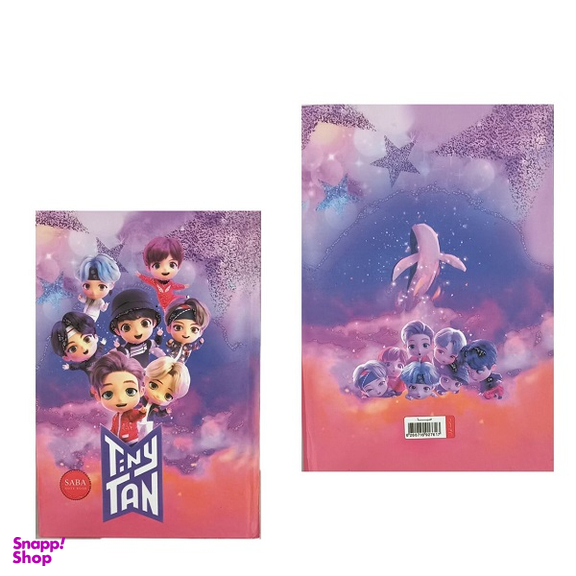 دفتر مشق 160 برگ صبا مدل Tiny Tan
