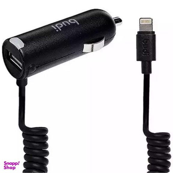 شارژر فندکی بودی مدل M8J186 به همراه کابل لایتنینگ