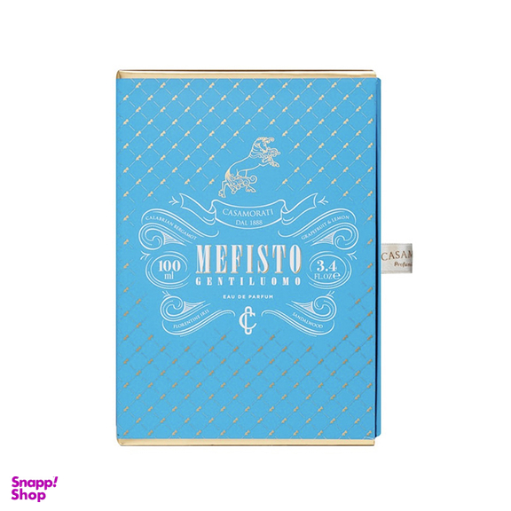 ادو پرفیوم مردانه کازاموراتی مدل مفیستو جنتلیو اومو حجم 100 میلی لیتر