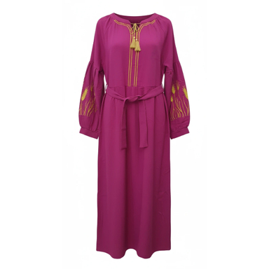 پیراهن زنانه بلند کد 226 رنگ صورتی