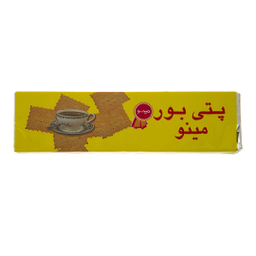 بیسکویت پتی بور مینو وزن 100 گرم