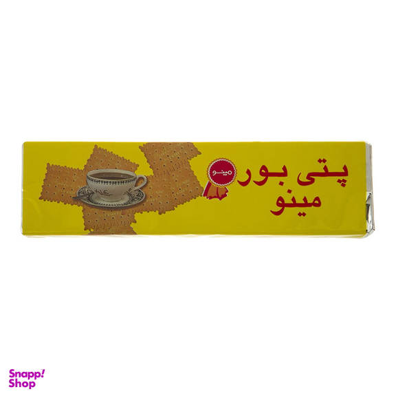 بیسکویت پتی بور مینو وزن 100 گرم
