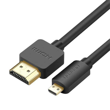 کابل تبدیل Micro HDMI به HDMI یوگرین مدل HD127 کد 30102 طول 1.5 متر