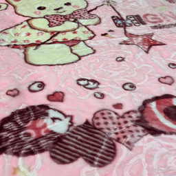 پتو کودک و نوزاد مدل خانم خرسی سایز 120×100 سانتی متر