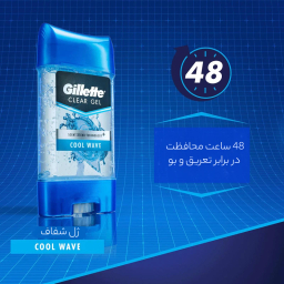 رول ضد تعریق ژله‌ ای مردانه ژیلت مدل Cool Wave حجم 75 میلی لیتر