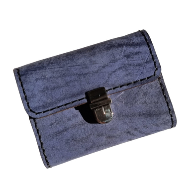 کیف کارتی چرمی دست دوز آکاردئونی مدل N3 کد 114