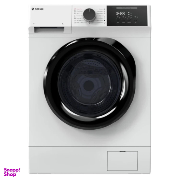 ماشین لباسشویی اسنوا SWM-C81W ظرفیت 8 کیلوگرم