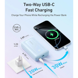 پاوربانک انکر مدل Zolo 30W A1689 ظرفیت 20000 میلی آمپر ساعت