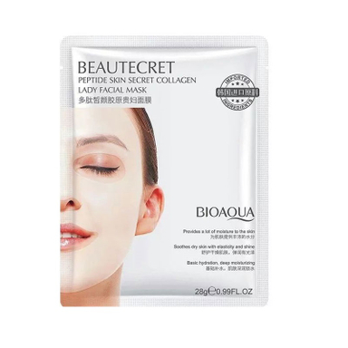 ماسک ورقه ای بایوآکوا مدل کلاژن وزن 28 گرم