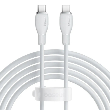 کابل شارژ Type-C به Type-C بیسوس مدل Pudding طول 2 متر
