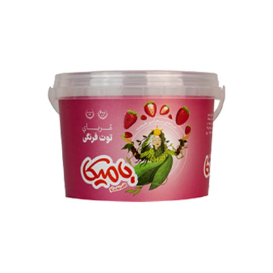 مربای توت فرنگی بامیکا وزن 600 گرم