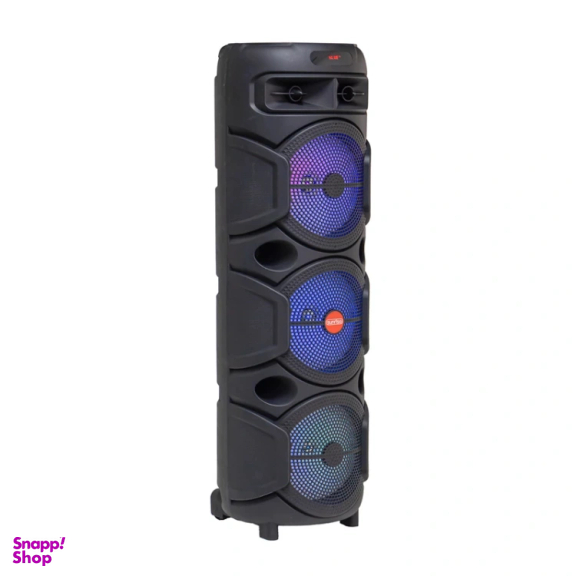 اسپیکر 8.5 اینچ بلوتوثی قابل حمل سان رایز مدل Boom Box 500 به همراه میکروفون و ریموت کنترل