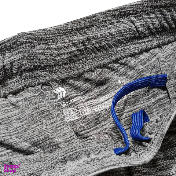 شلوارک ورزشی پسرانه آل این موشن مدل SEP-AULA0026 رنگ طوسی