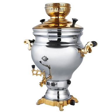 سماور گازی عالی نسب مدل ارس نفیس گنجایش 8.5 لیتر