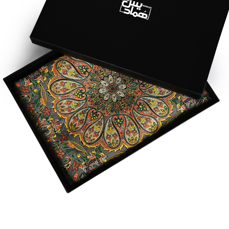 ترمه هفت رنگ همادیس طرح افشار کد TR04