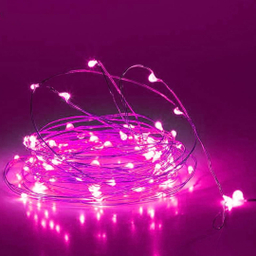 ریسه ال ای دی تزیینی مدل مفتولی به طول 5 متر با منبع تغذیه باتری