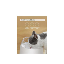 ظرف آب حیوانات خانگی یوفی مدل T7220 به همراه فیلتر آب مدل T7230