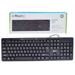 کیبورد با سیم رویال مدل R-K269