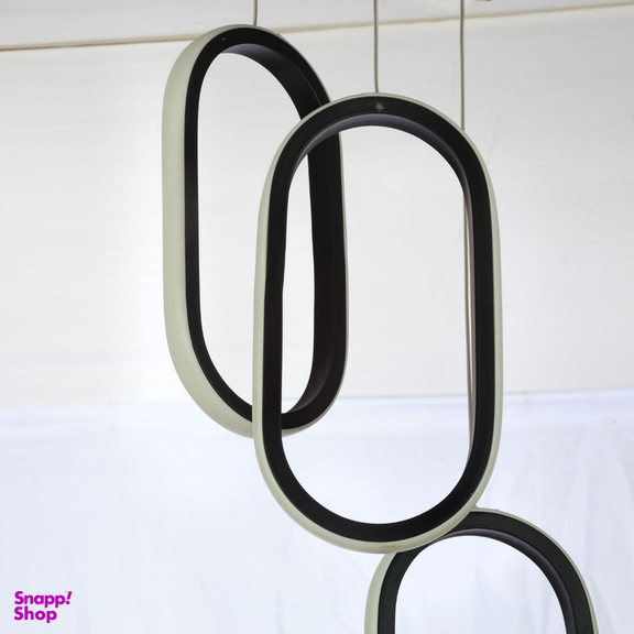 چراغ آویز چشمه نور کد L6407/3BK