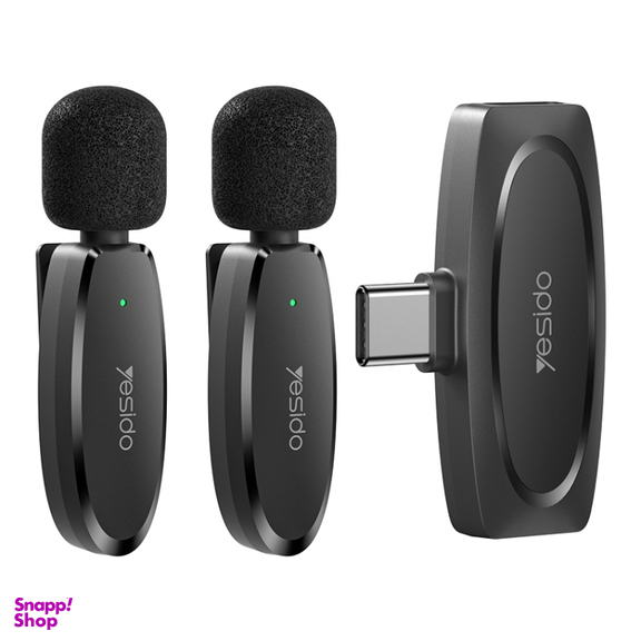 میکروفون یقه ای دو کاربر Type-C یسیدو مدل YESIDO KR13